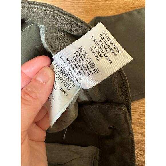 DL1961 Florence Cropped Mid Rise Instascuplt Skinny Jeans Size 25 - Picture 5 of 6